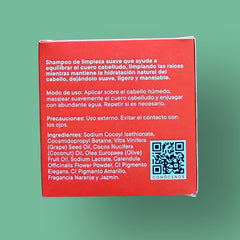 Shampoo Revitalizador y Brillo para Cabello Mixto Hijas de la Tierra 80 gr.