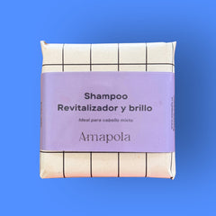 
Shampoo Sólido para Cabello Mixto Equilibrio e Hidratación Amapola 100 gr.
