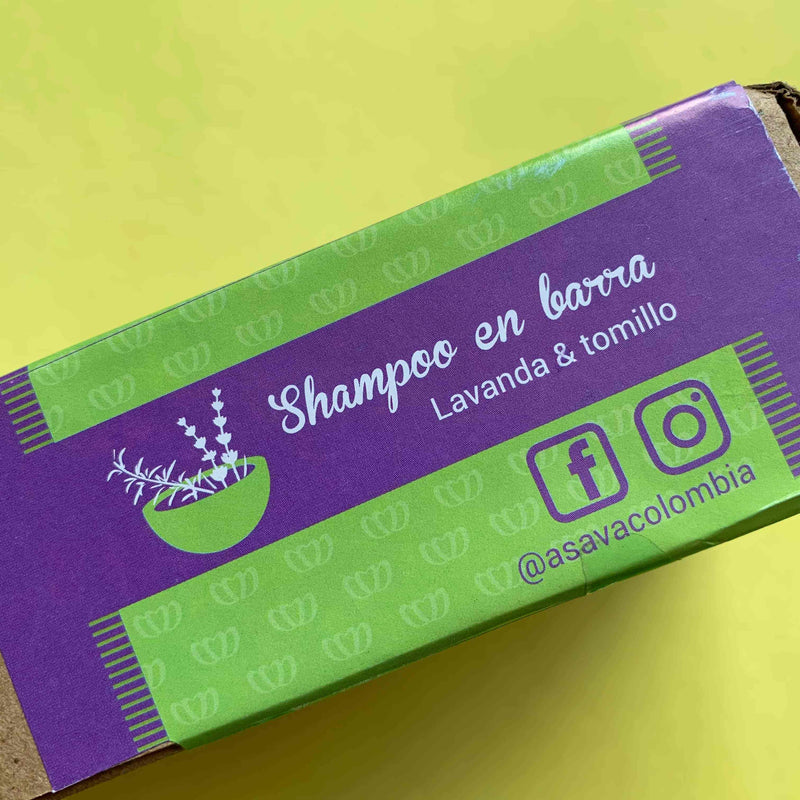 Shampoo en Barra Asava para Cabello Seco 90 gr. - Image 3