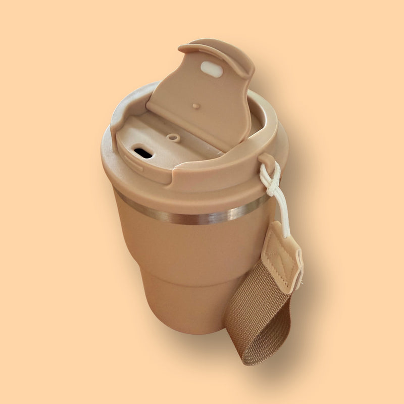 Termo térmico de acero inoxidable 16 oz | Vaso térmico reutilizable para café y bebidas - Image 9