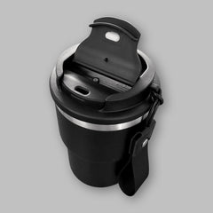 Termo térmico de acero inoxidable 16 oz | Vaso térmico reutilizable para café y bebidas