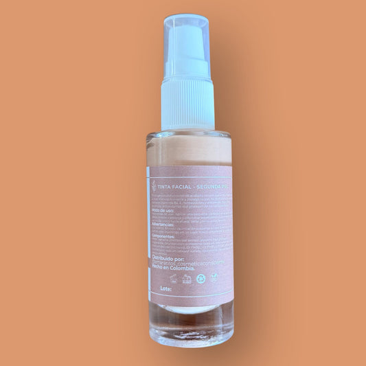 
Tinta Facial Aurora Tono Cálido Amarantos 30 ml.