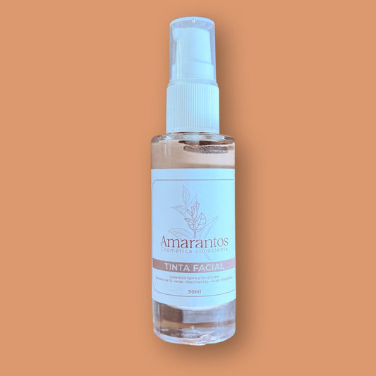 
Tinta Facial Aurora Tono Cálido Amarantos 30 ml.