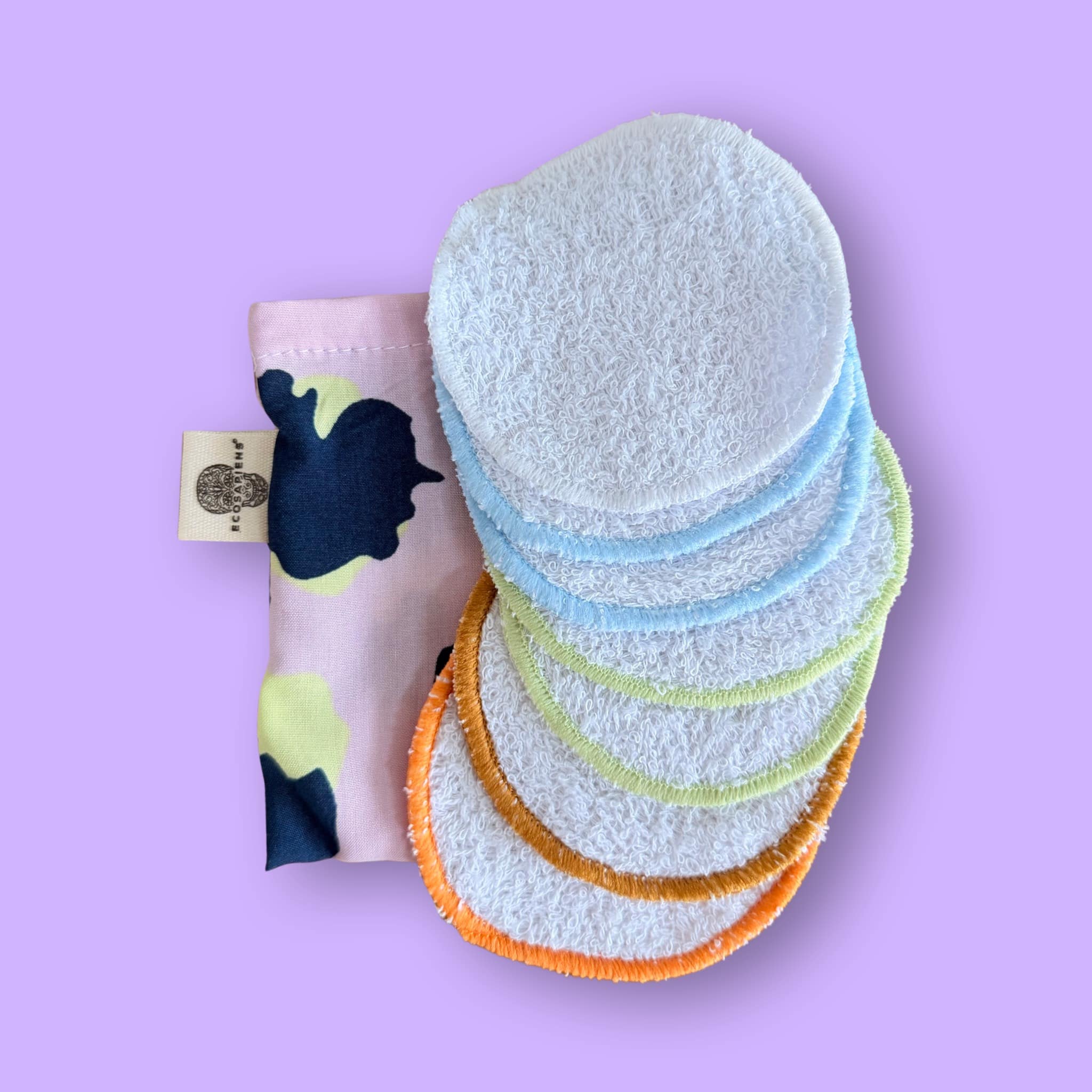 Toallitas Desmaquilladoras Reutilizables x 7 Ecosapiens