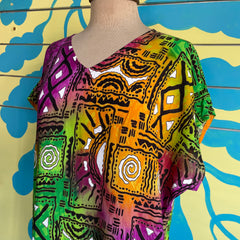 Vestido Africano con Bolsillos