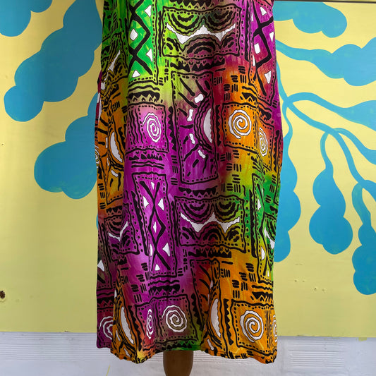 Vestido Africano con Bolsillos