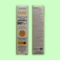 Protector Solar Invisible SPF50  50 ml. Fauno