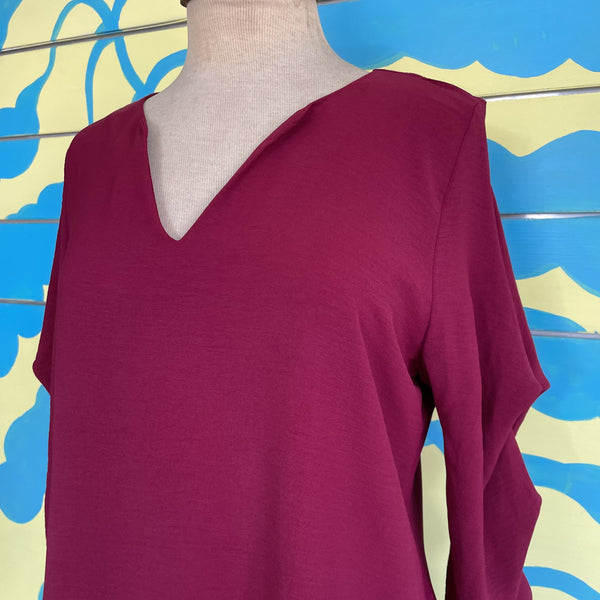 Camisa Manga Larga Vinotinto - Secondary
