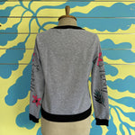 Buzo Gris con Rib Negro - Thumbnail 4