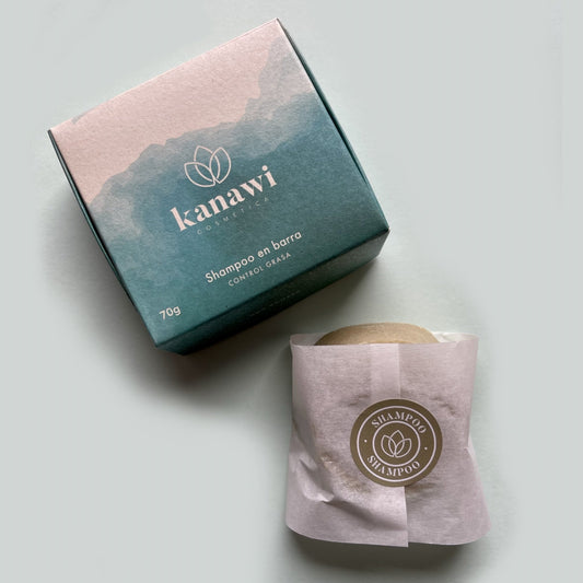 Shampoo en Barra Control Grasa (Romero) 70 gr. Kanawi