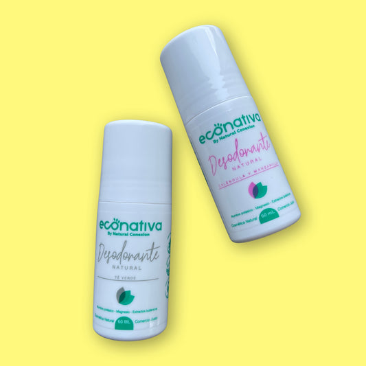 Desodorante Natural de Piedra Alumbre Té Verde 60 ml. Natural Conexion