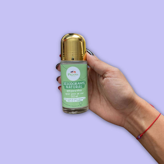 Desodorante Natural Roll  On 50 ml. Wawita