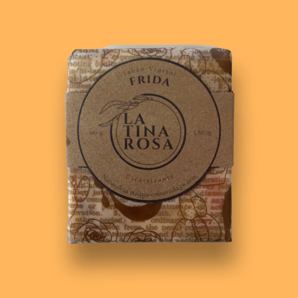 Jabón Vegetal Frida 110 gr. La Tina Rosa