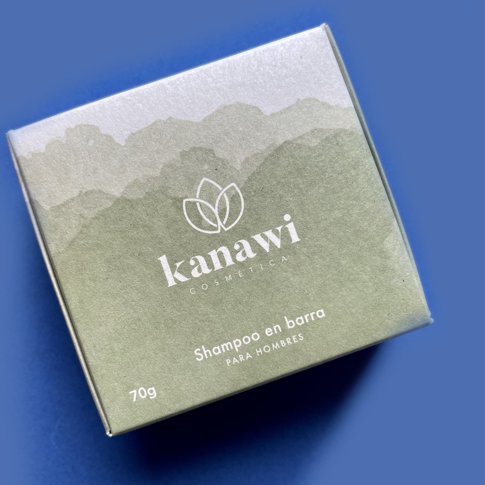 Shampoo en Barra para Hombres 70 gr. Kanawi