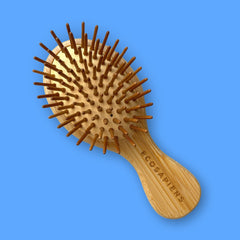 Cepillo Mini de Bambú para el Cabello Ecosapiens