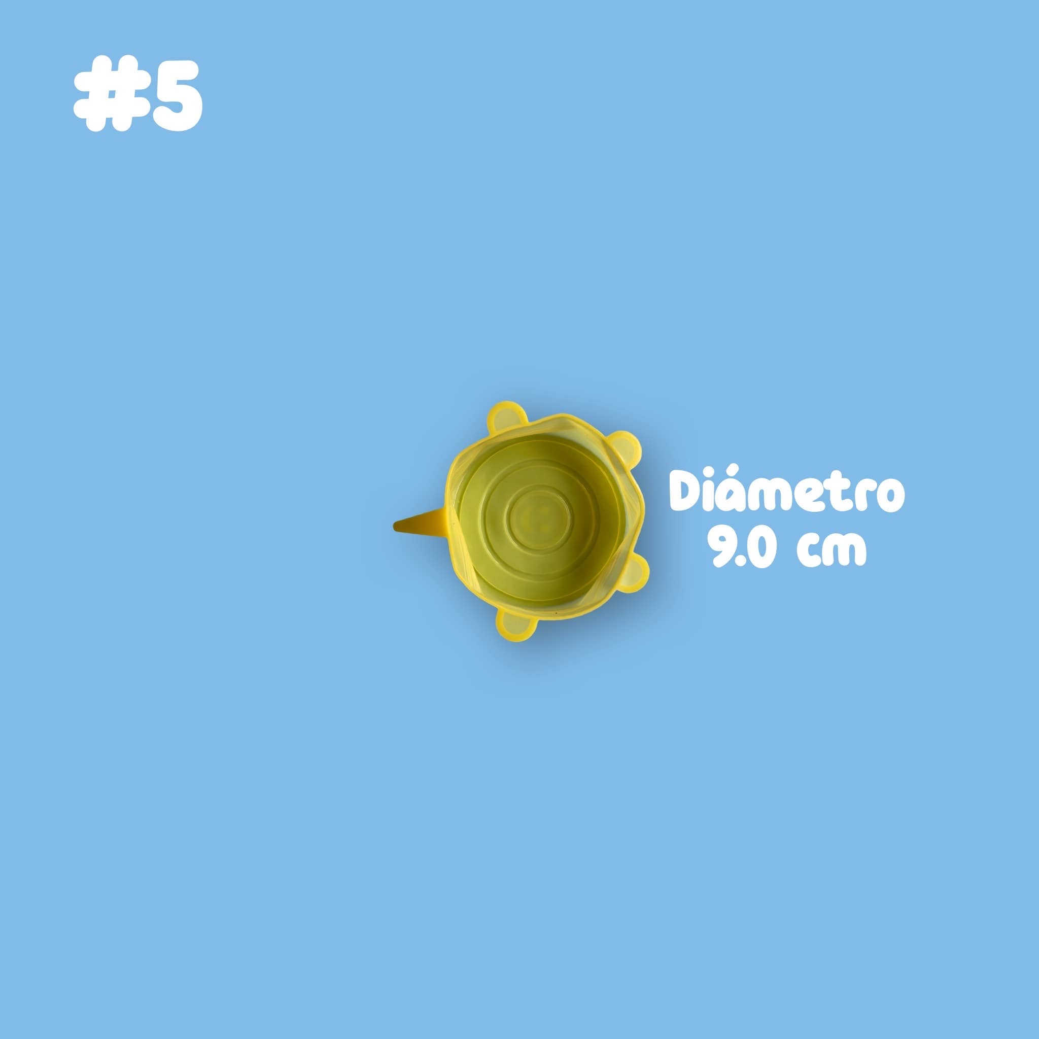 Tapas de Silicona x 6 und