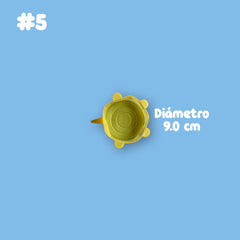 Tapas de Silicona x 6 und