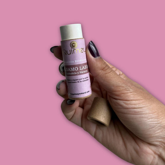 Bálsamo Labial Caléndula y Naranja Quimey