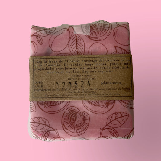 Jabón Vegetal Pruna 110 gr. La Tina Rosa