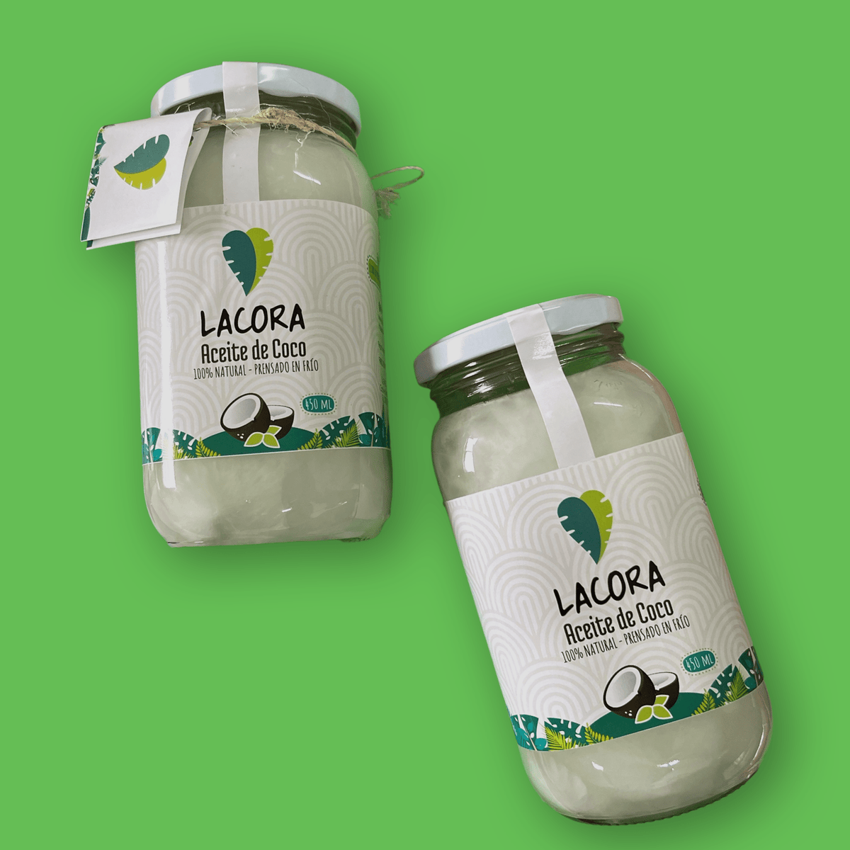 Aceite de Coco Lacora 450 ml.