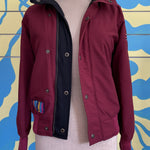 Chaqueta Capucha Doble Faz Vinotinto Waffer Victoria - Thumbnail 4