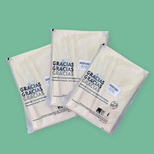 Bolsas Biodegradables Grandes MAHÍZ x 10 Und. 60x80 cm