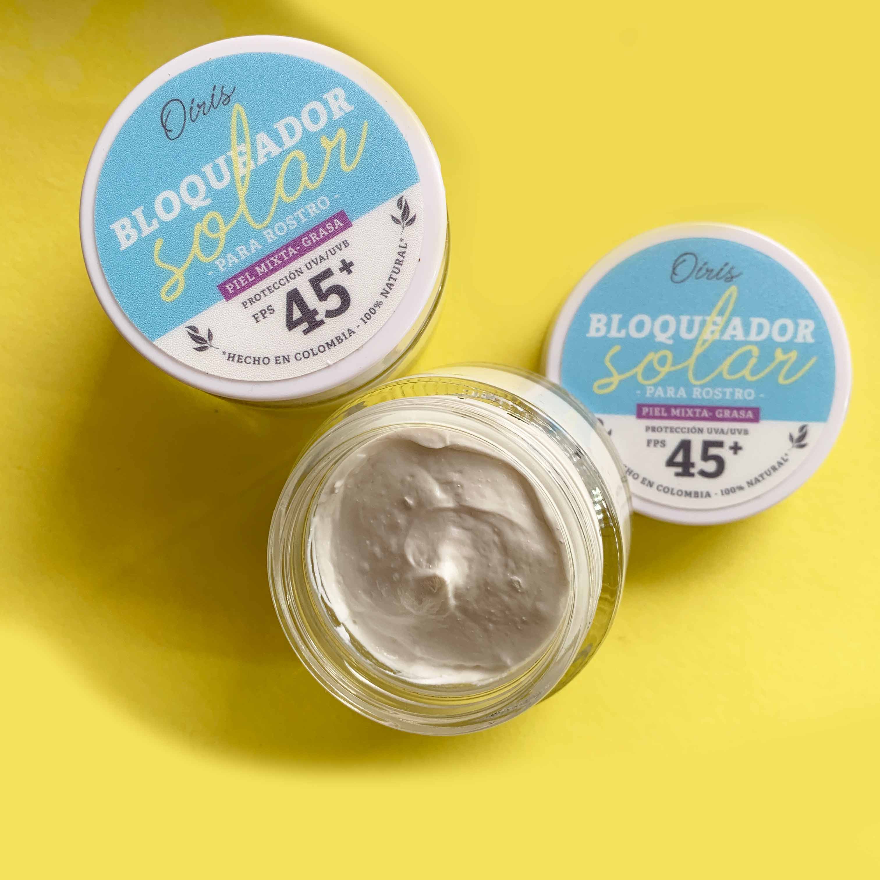 Protector Solar Natural Piel Grasa 40 ml. Oiris