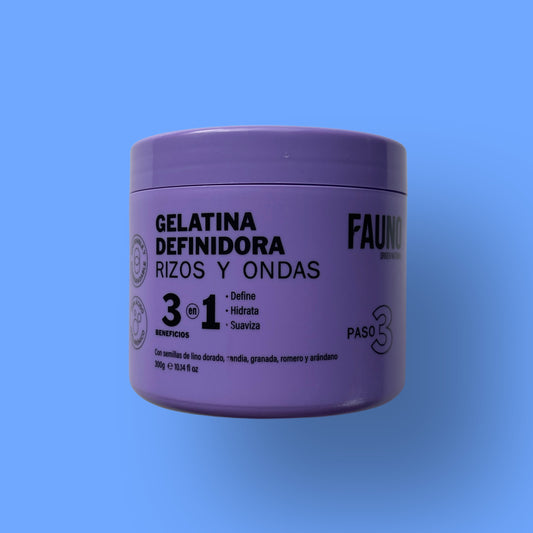Gelatina Definidora Rizos y Ondas Fauno 300 gr.