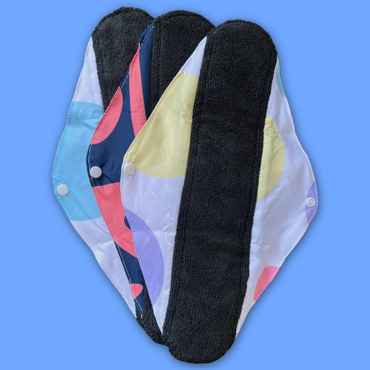 Kit x 3 Toallas Higiénicas Nocturnas Ecológicas Ecosapiens