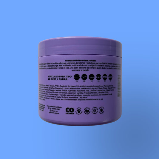 Gelatina Definidora Rizos y Ondas Fauno 300 gr.