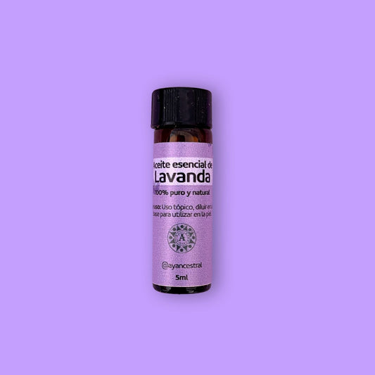 Aceite Esencial de Lavanda 5 ml. Ayurveda Ancestral