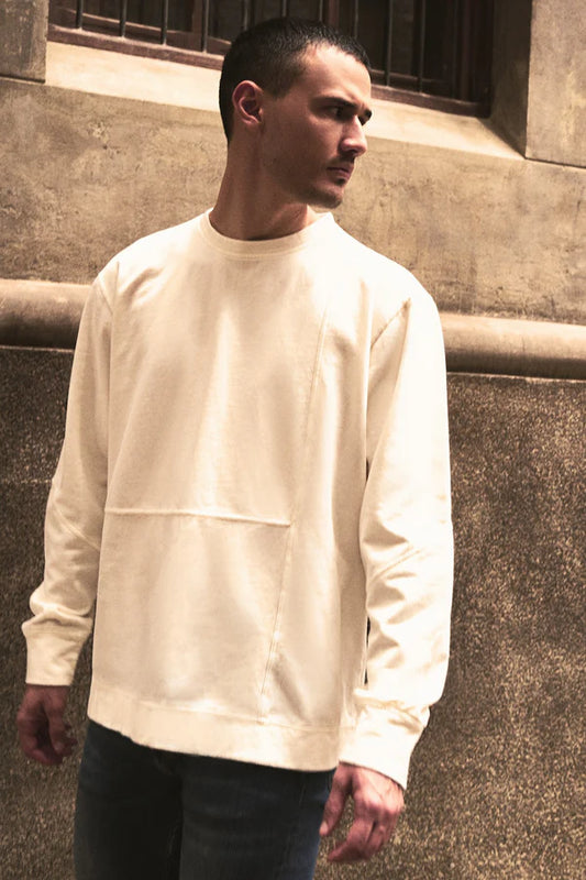 Buzo Tokio Crema 100% Algodón Relaxed Fit Andante - Image 1