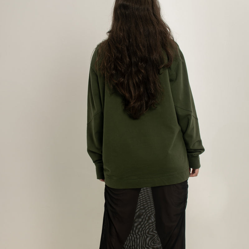 Buzo Tokio Verde Militar 100% Algodón Relaxed Fit Andante - Image 5