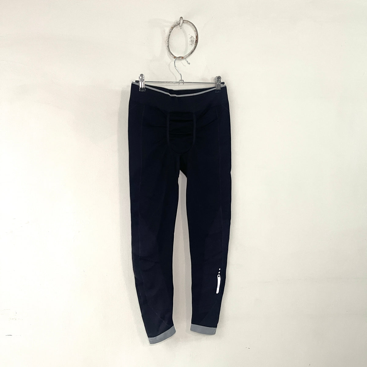 Licra Media Pierna Deportiva Negra  Hombre