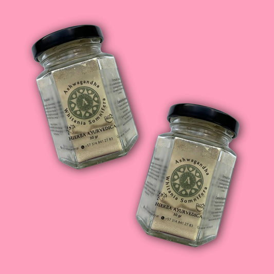 Hierbas Ayurvédicas - Ashwagandha 30gr. Ayurveda Ancestral