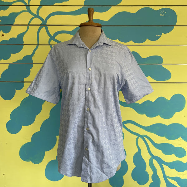 Camisa Azul Slim Fit Hombre
