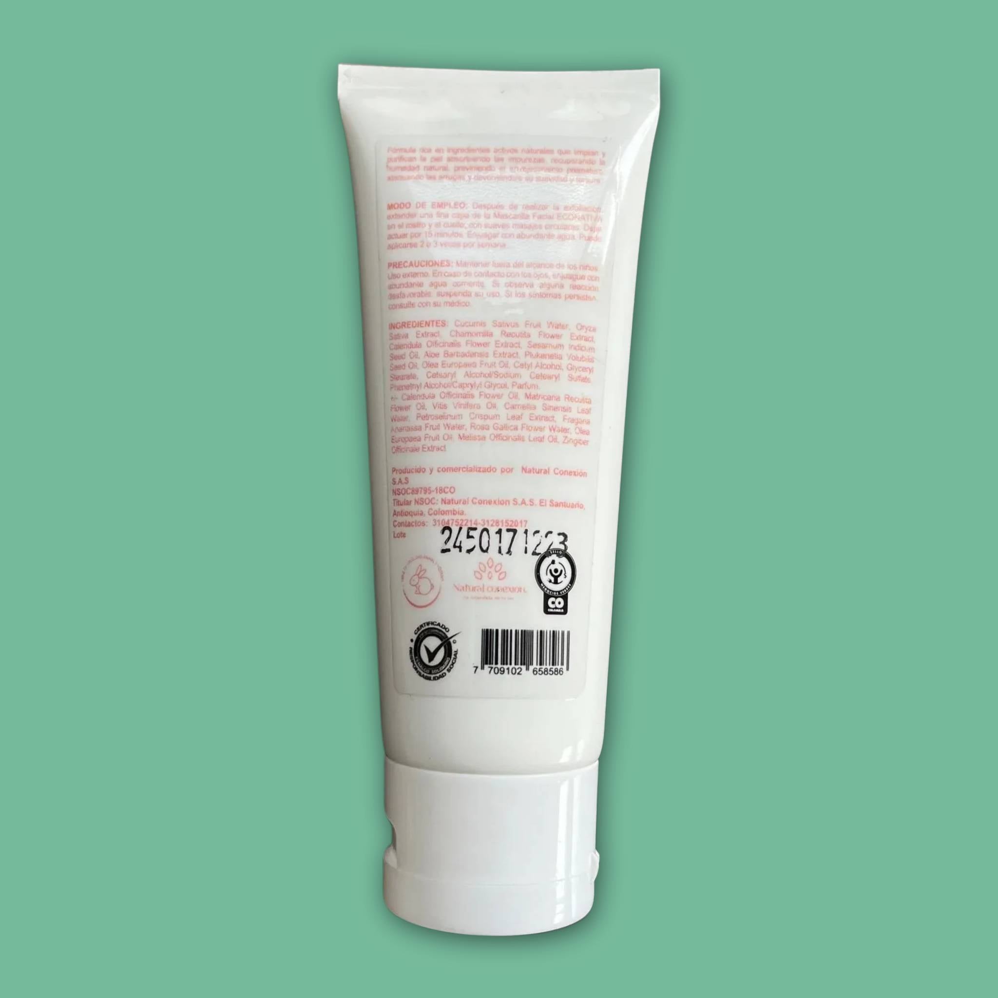 Mascarilla de Aloe Vera y Pepino 60 gr. Natural Conexion