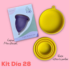 Kit Día 28 - Copa Menstrual