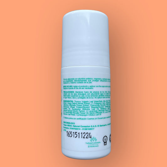 Desodorante Natural de Caléndula y Manzanilla  Natural Conenexion 60 ml.