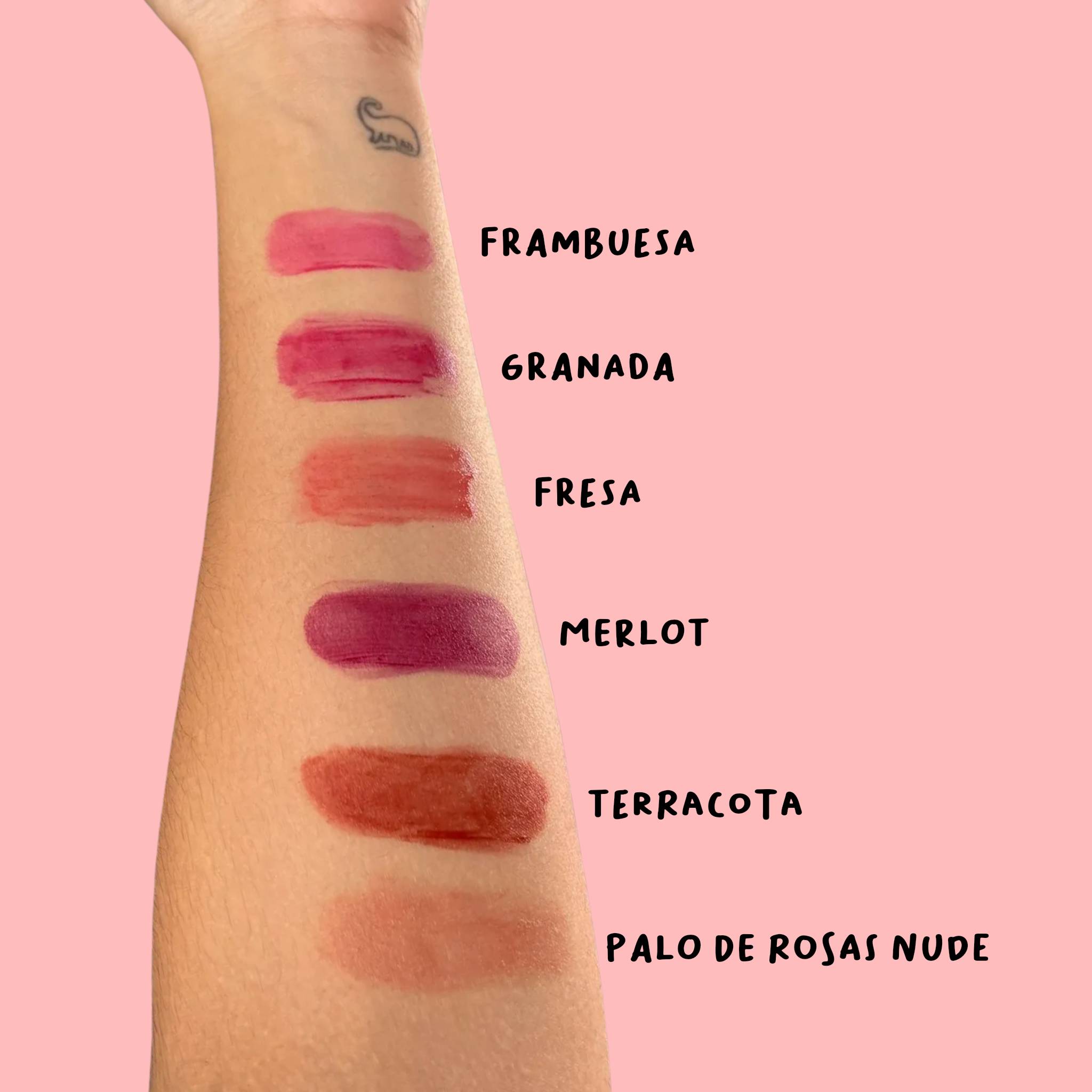 Labial multiusos Fresa 6 gr. Amarantos