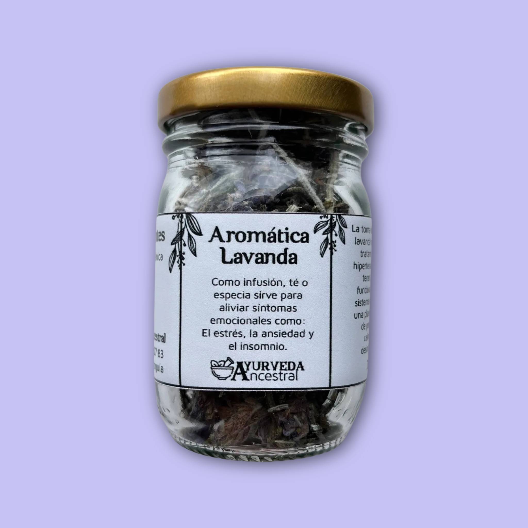 Aromática de Lavanda 20 gr. Ayurveda Ancestral