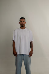 Camiseta Berlín Blanca 100% Algodón Box Fit Andante
