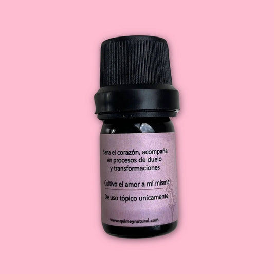 Aceite Esencial de Rosas 5 ml. Quimey
