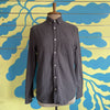 Camisa Gris Botones Manga Larga