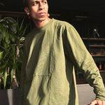 Buzo Tokio Verde Militar 100% Algodón Relaxed Fit Andante - Thumbnail 4