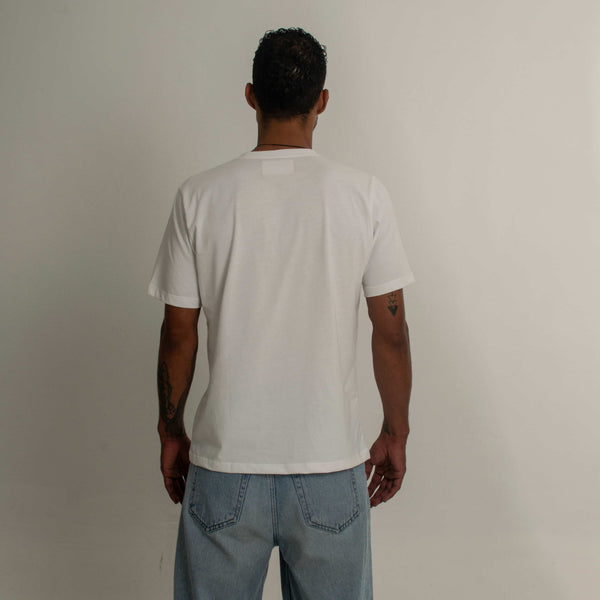 Camiseta Berlín Blanca 100% Algodón Box Fit Andante - Secondary