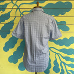 Camisa Azul Slim Fit Hombre - Thumbnail 5