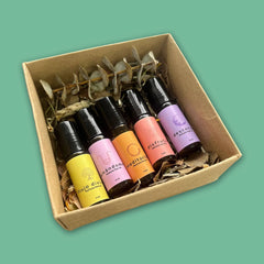 Perfume Unisex Roll On Caja x 5 Unidades Ayurveda Ancestral