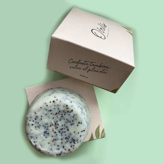 Jabón Exfoliante de Limón y Amapola Oiris 55 gr.