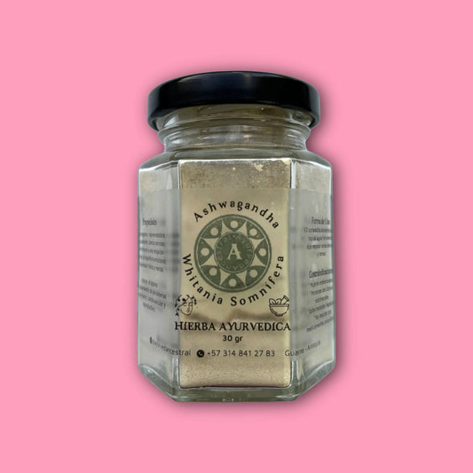 Hierbas Ayurvédicas - Ashwagandha 30gr. Ayurveda Ancestral